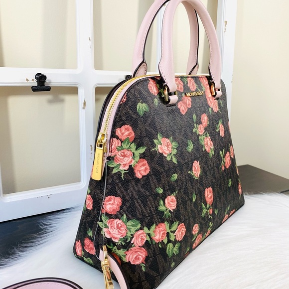 Michael Kors Cindy Large Dome Satchel - Picture 4 of 14